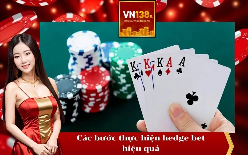 Các bước thực hiện hedge bet hiệu quả