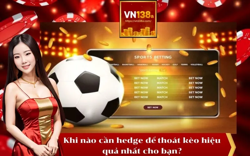 Khi nào cần hedge để thoát kèo hiệu quả nhất cho bạn